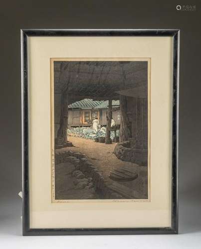 Japanese Vintage Hasui Kawase Woodblock Print