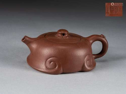 Chinese Antique Zisha Teapot