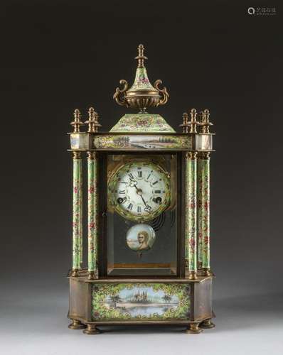 1900’s French Cloisonne Clock