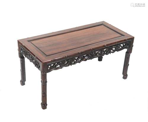 19th Antique Rosewood Coffee Table