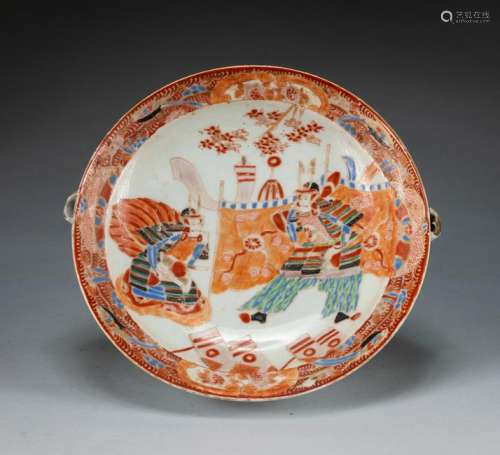 19th Japanese Antique Famille Rose Dish
