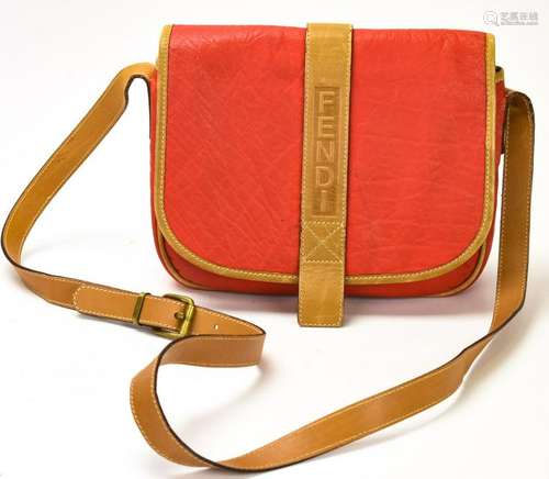 Fendi Leather Shoulder Bag / Purse