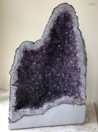 Impressive Natural Amethyst Cathedral Geode