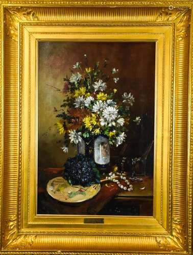 Eugene Henri Cauchois Still Life Oil Painting