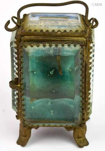 Antique 19th C Grand Tour Jewelry Display Case