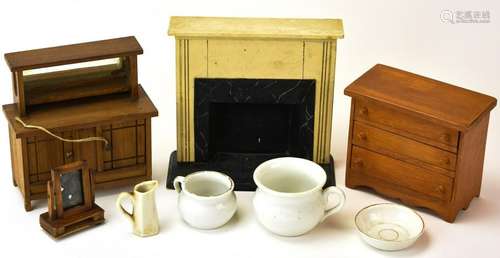 Antique Dollhouse Furniture Tynietoy & Miniatures