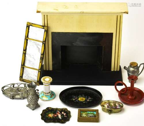 Antique Dollhouse Furniture & Accessories Tynietoy