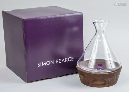 Simon Pearce Ludlow Wine Carafe and Base