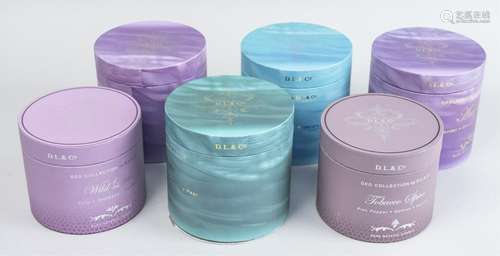 Group of Six Scented Candles