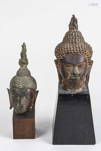 Two Buddha Heads