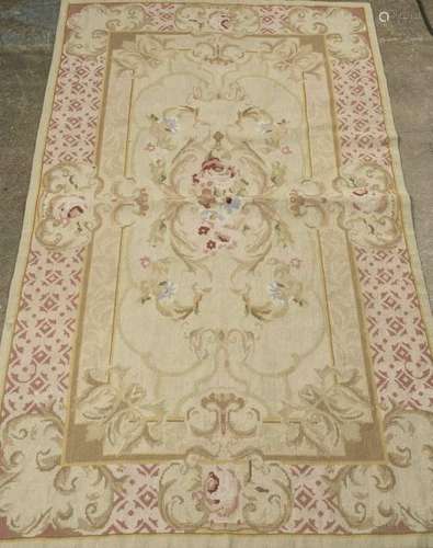 Chinese Aubusson Pattern Needlepoint Carpet