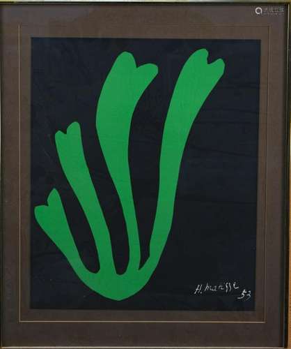 Matisse Silkscreen