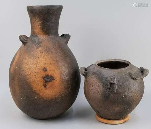 Two Pottery Vessels