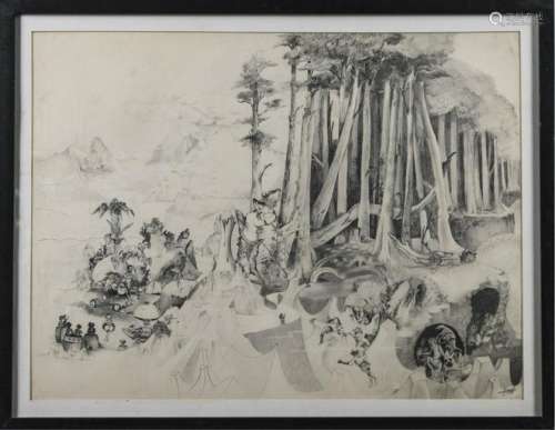 Pencil drawing (20th Century)