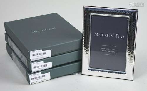 Michael C Fina Silver Picture Frames