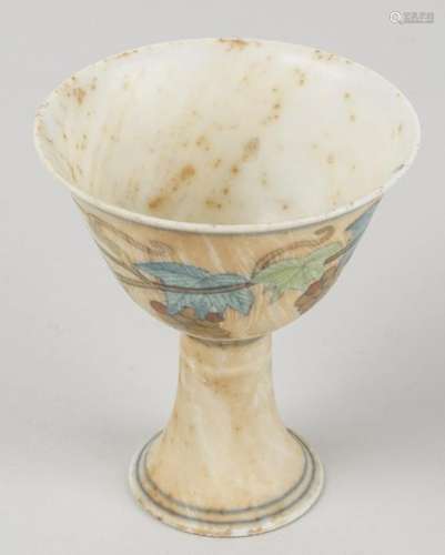 Chinese Porcelain Stem Cup