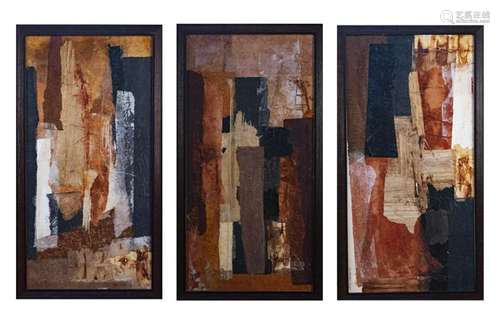 Three Abstract Collages