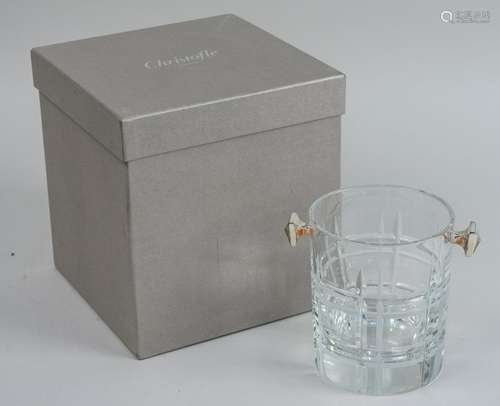 Christofle Crystal Ice Bucket