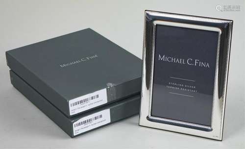 Michael C Fina Silver Picture Frames