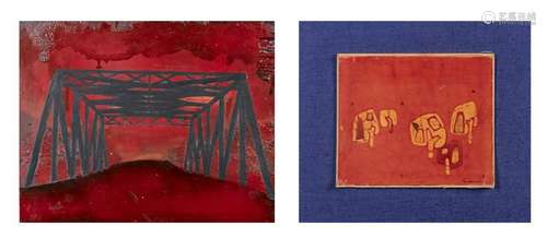 Two Abstracts in Red