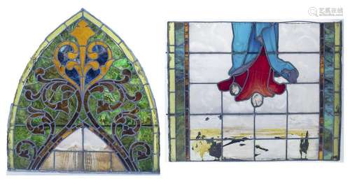 Parts of Leaded Glass Windows