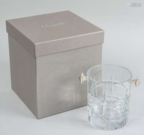 Christofle Crystal Ice Bucket