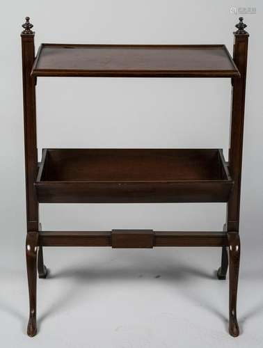 Mahogany Etagere