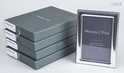 Michael C Fina Silver Picture Frames