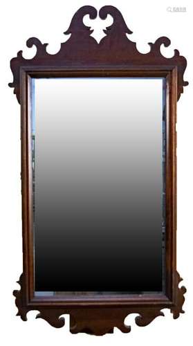 John Wanamaker Fret Carved Mirror