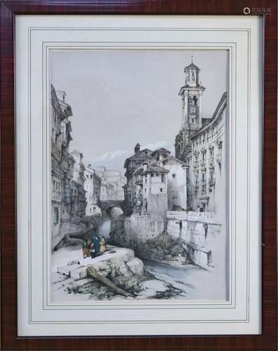 David Roberts Lithograph