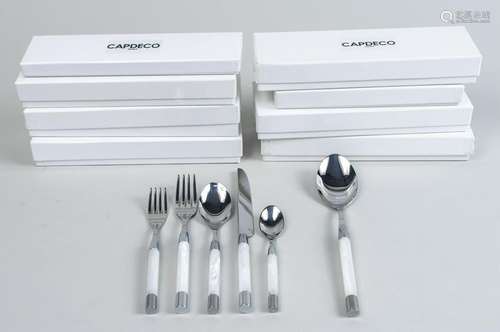 Capdeco Conty White Flatware