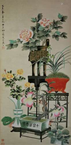 A picture of Chinese paintings