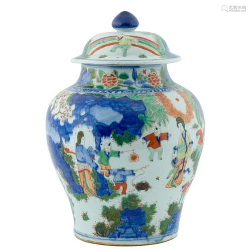 KANGXI WUCAI GENERAL HELMET JAR