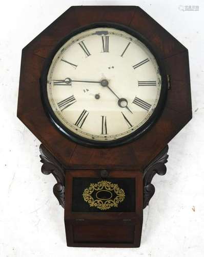 Victorian Wall Regulator Clock