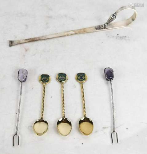 Group of Silver and Brass
