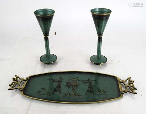 Israel Arts & Crafts Candlesticks