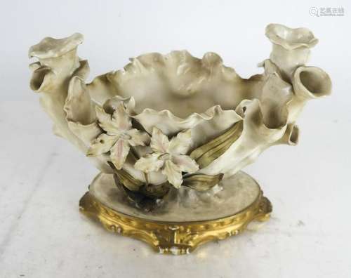 English Porcelain Moore Bros. Vessel