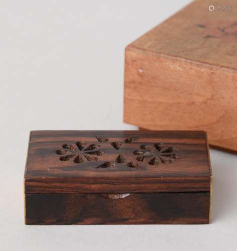 木製蓋盒