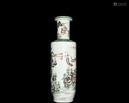 CHINESE FAMILLE ROSE VASE