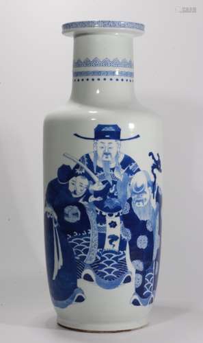 CHINESE BLUE & WHITE VASE