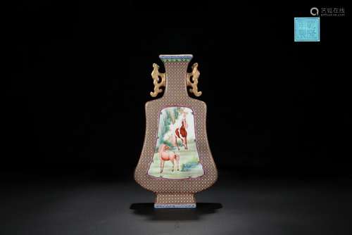 CHINESE FAMILLE ROSE VASE