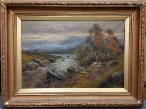 Alfred Fontville A.F. de Breanski Landscape Painting