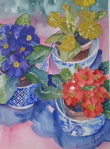 Watercolour drawing  Diana Mayers 