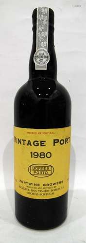 1980 vintage Borges Port