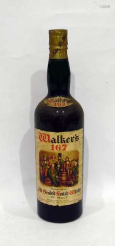 Walkers 167 old blended scotch whiskey Condition ReportThe level is up to around the bottom of the