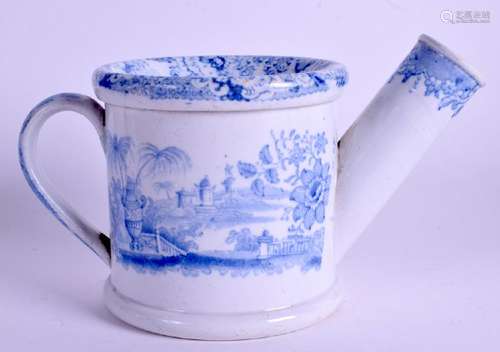 A RARE 19TH CENTURY STAFFORDSHIRE ASHWORTH BLUE AND