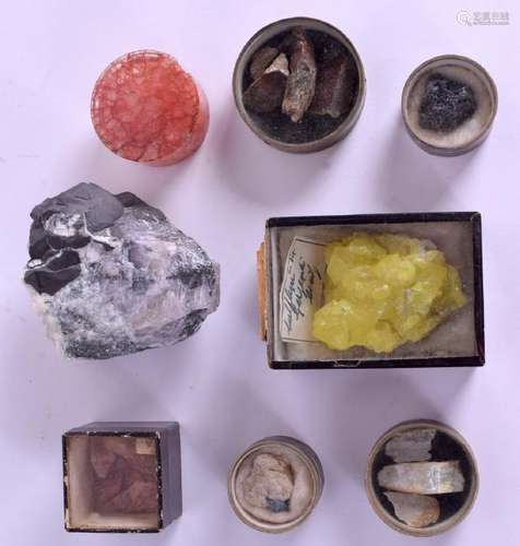 ASSORTED NATURAL HISTORY STONE SPECIMENS. (qty)