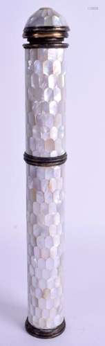 A TURKISH MOTHER OF PEARL OTTOMAN MOTHER OF PEARL PEN