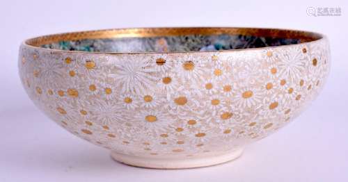 A GOOD 19TH CENTURY JAPANESE MEIJI PERIOD SATSUMA BOWL