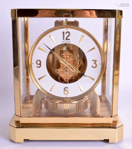 A JAEGER LE COULTRE ATMOS CLOCK No 302514. 24 cm x 18